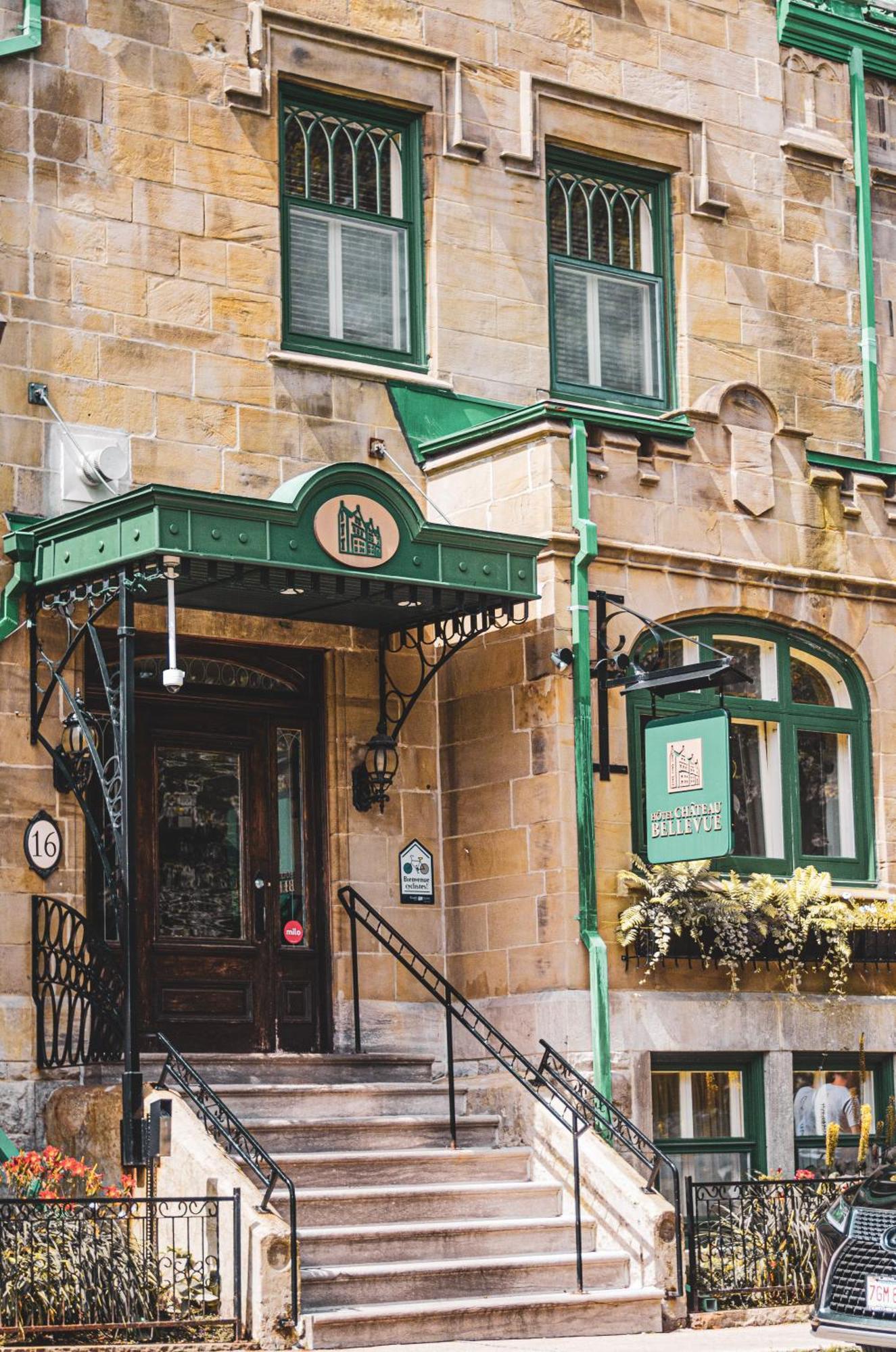 Hotel Chateau Bellevue Ciudad de Quebec Exterior foto